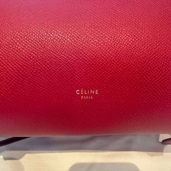 Celine Mini Belt Bag in Coquelicot - Picture 13 of 16